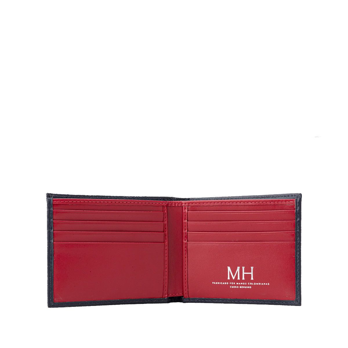 MARIO HERNANDEZ - Billetera Extraplana Azul Esencial