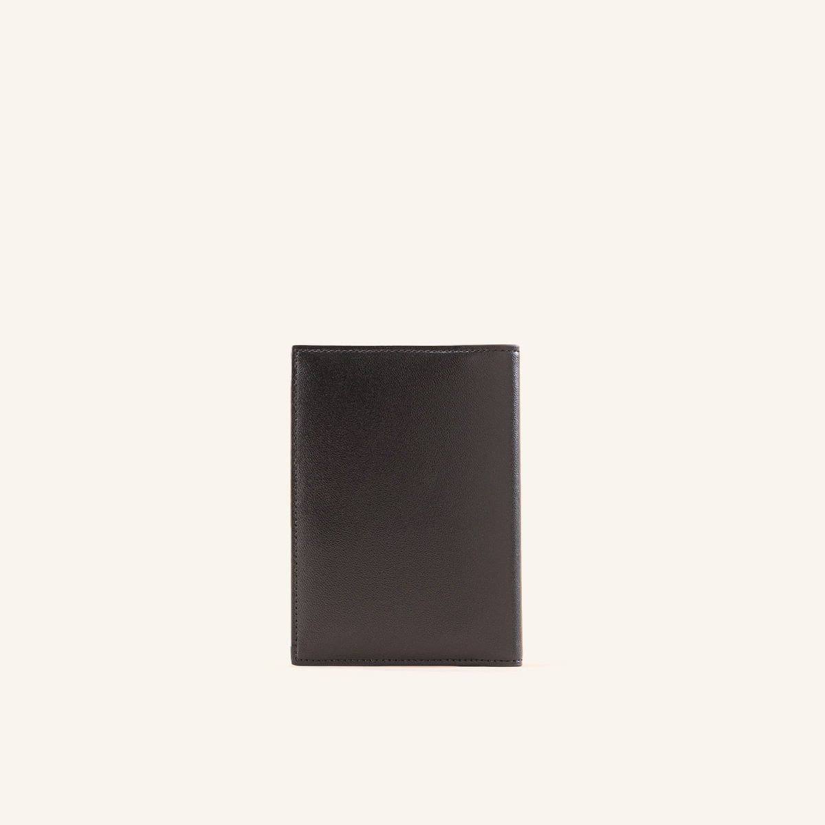 MARIO HERNANDEZ - Porta Pasaporte Sencillo Negro Rojo Castellano