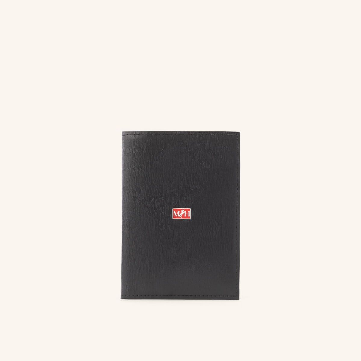 MARIO HERNANDEZ - Porta Pasaporte Sencillo Negro Toro Millenium