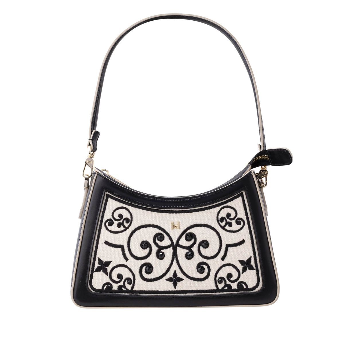 MARIO HERNANDEZ - Shoulder Bianca Mini Negro Sagrada