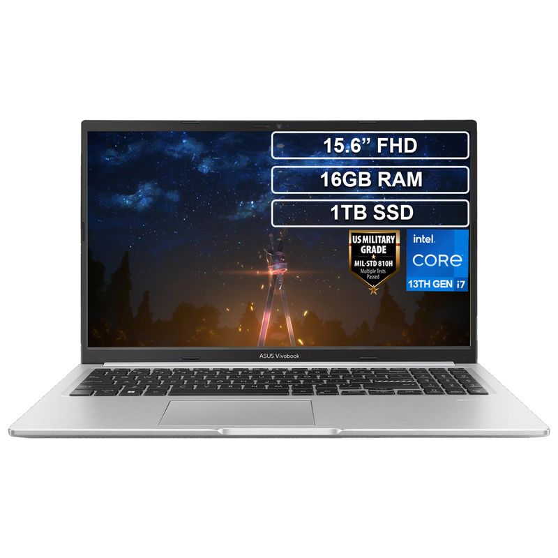 ASUS - Portátil Asus X1502VA Core i7 13620H 16GB 1TB FHD Vivobook