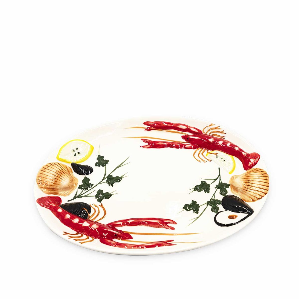 AMBIENTE GOURMET - Bandeja langosta roja 40cm