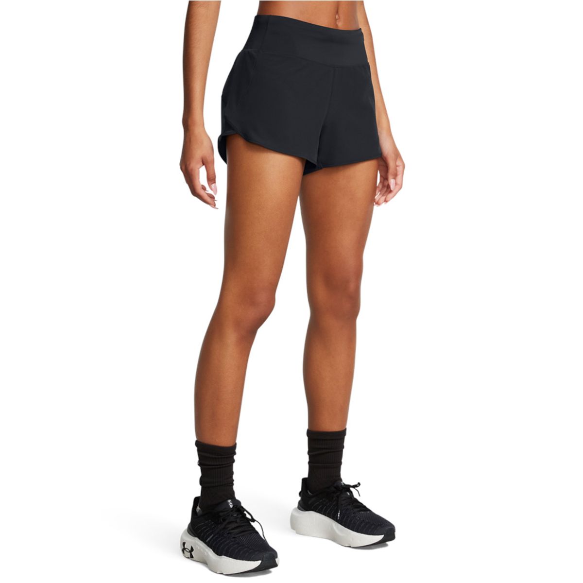 UNDER ARMOUR - Shorts Mujer Under Armour LAUNCH PRO 3 SHORTS Negro UNDER ARMOUR