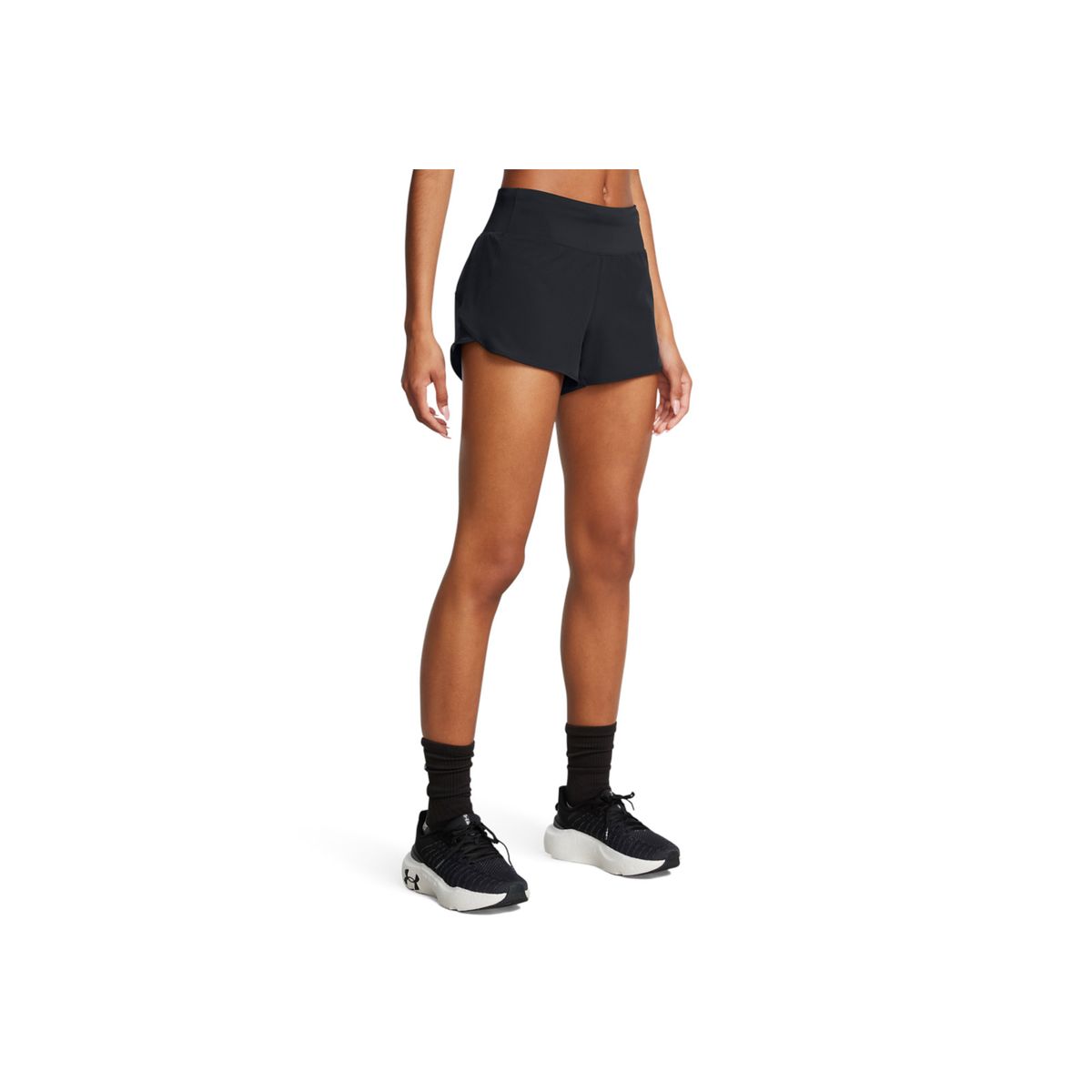 UNDER ARMOUR - Shorts Mujer Under Armour LAUNCH PRO 3 SHORTS Negro UNDER ARMOUR