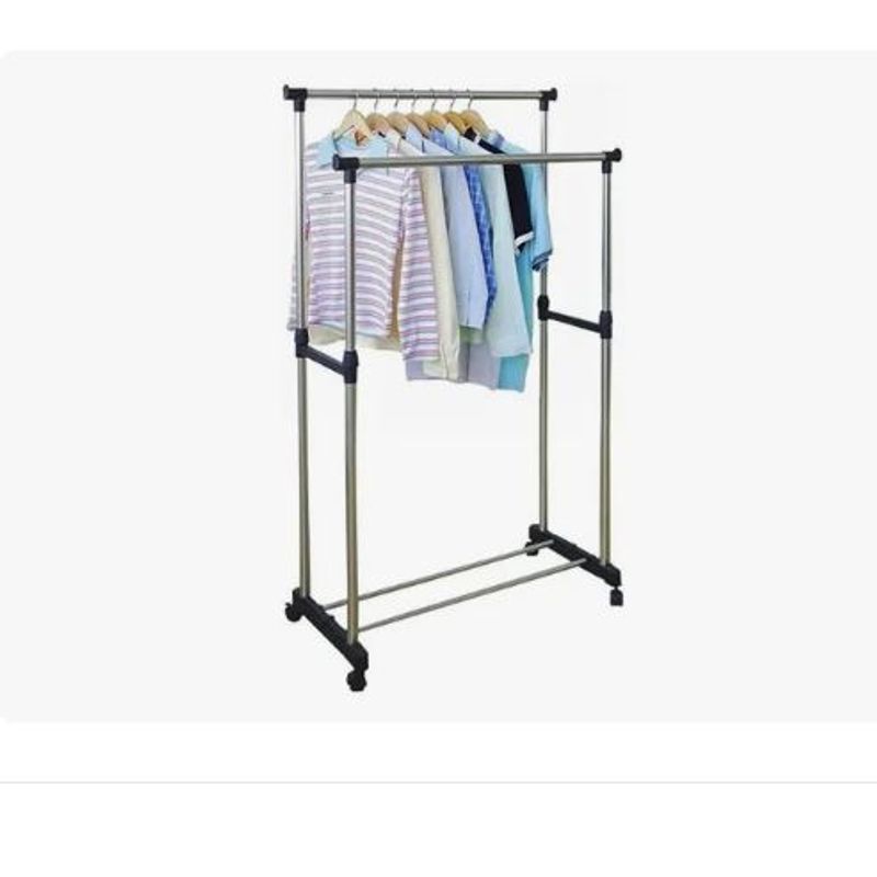 GENERAL - Perchero Para Ropa Organizador Con Ruedas