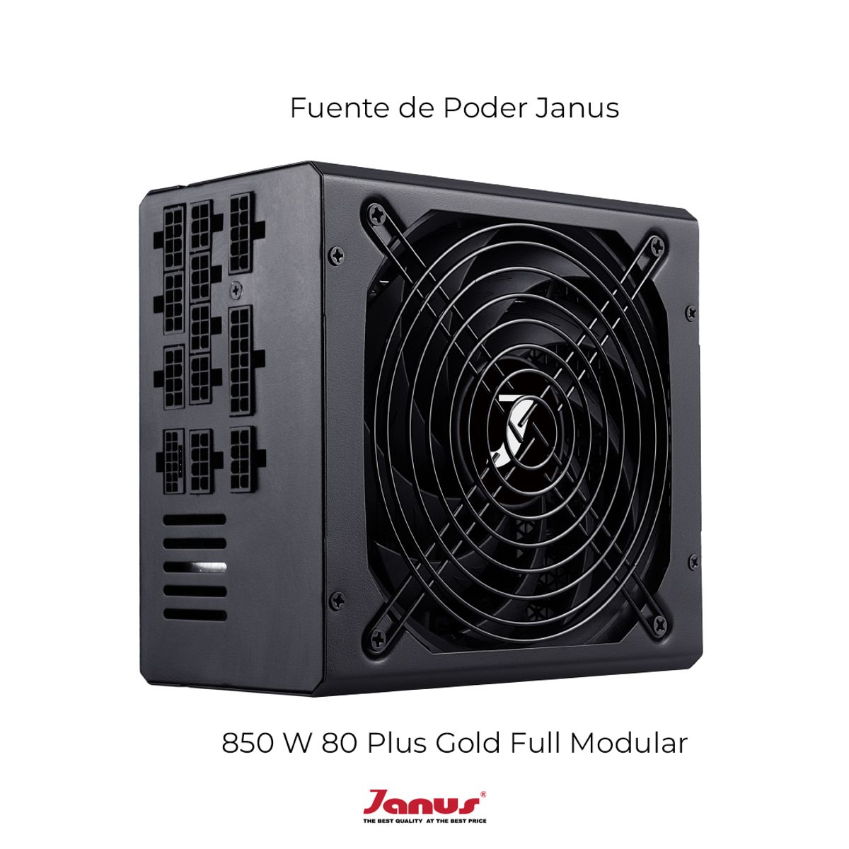 JANUS - Fuente de Poder Janus 850W 80 Plus Gold Full Modular