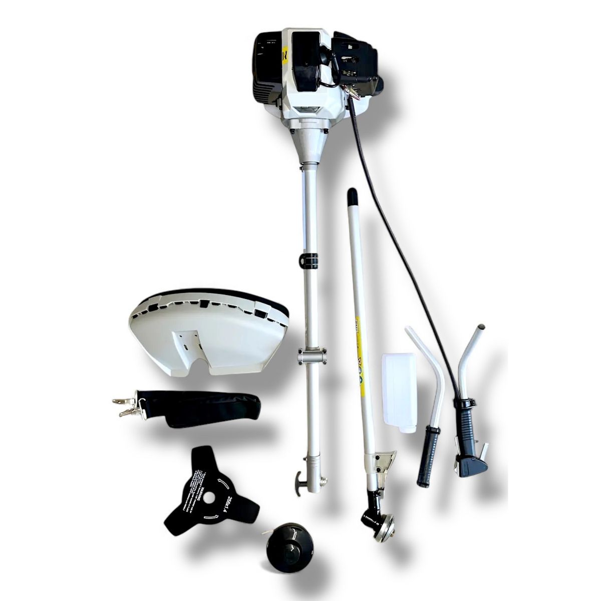 BLACK & WHITE - Guadañadora  A Gasolina 52cc 1.45kw Black&white