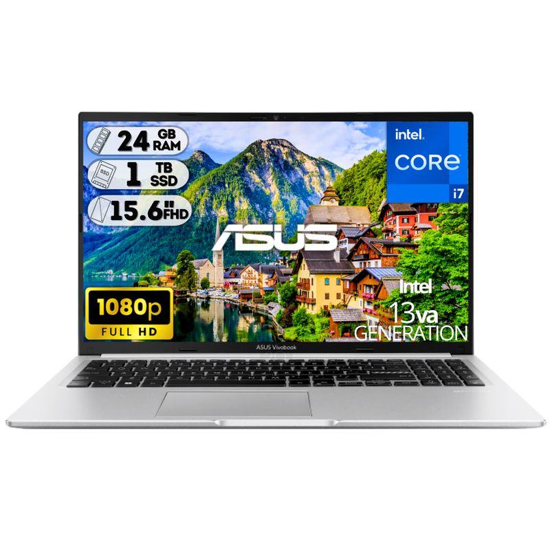 ASUS - Portátil Vivobook X1502VA I7-13620H 24GB 1TB SSD 156FHD