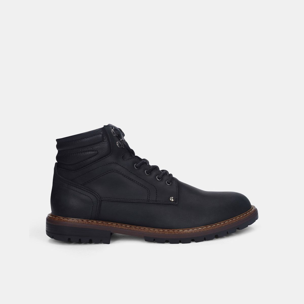 BATA - Bota Para Hombre Bata Negro Oscar Leandro