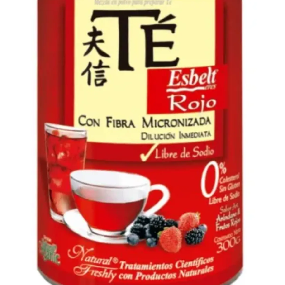 NATURAL FRESHLY - ESBELT ERES TE ROJO X 300G NATURAL FRESHLY