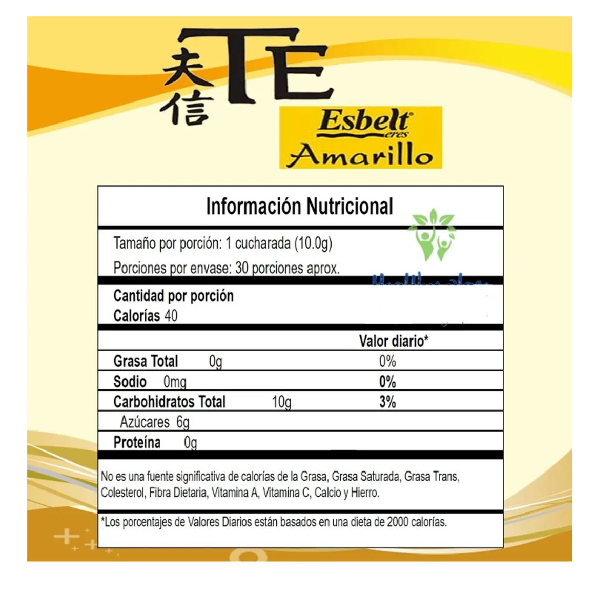 NATURAL FRESHLY - ESBELT ERES TE AMARILLO X 300G NATURAL FRESHLY
