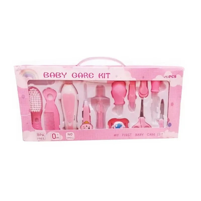 AMERICAN GENERICS - Set De Aseo Personal Para Bebe Kit De 20pcs Con Limador Elec