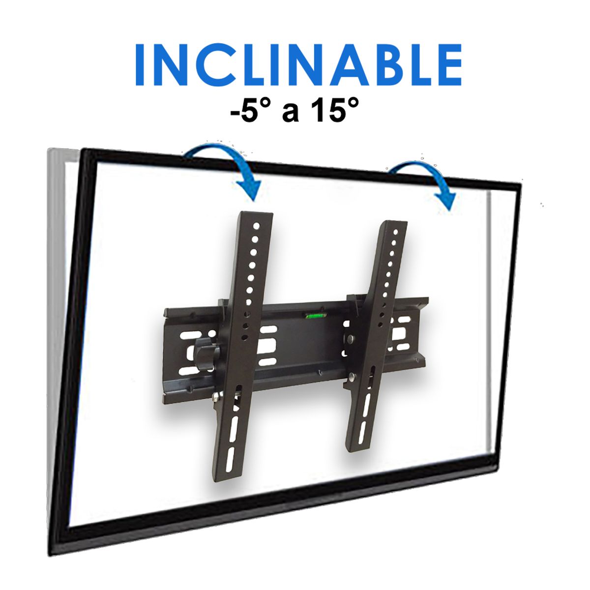 NIA - Soporte Fijo Para Tv De 15 A 42 Pulgadas 40kg Inclinable