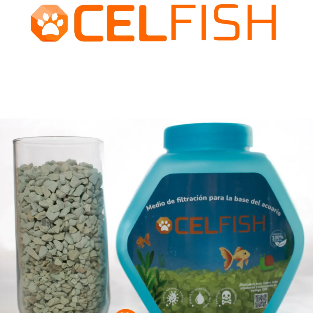 GENERICO - CELFISH BASE - Medio de Filtración la base de acuarios