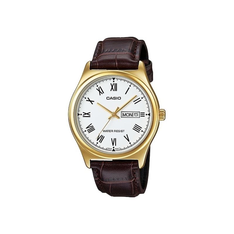CASIO - Reloj Casio MTP-V006GL-7B Marron Para Caballero