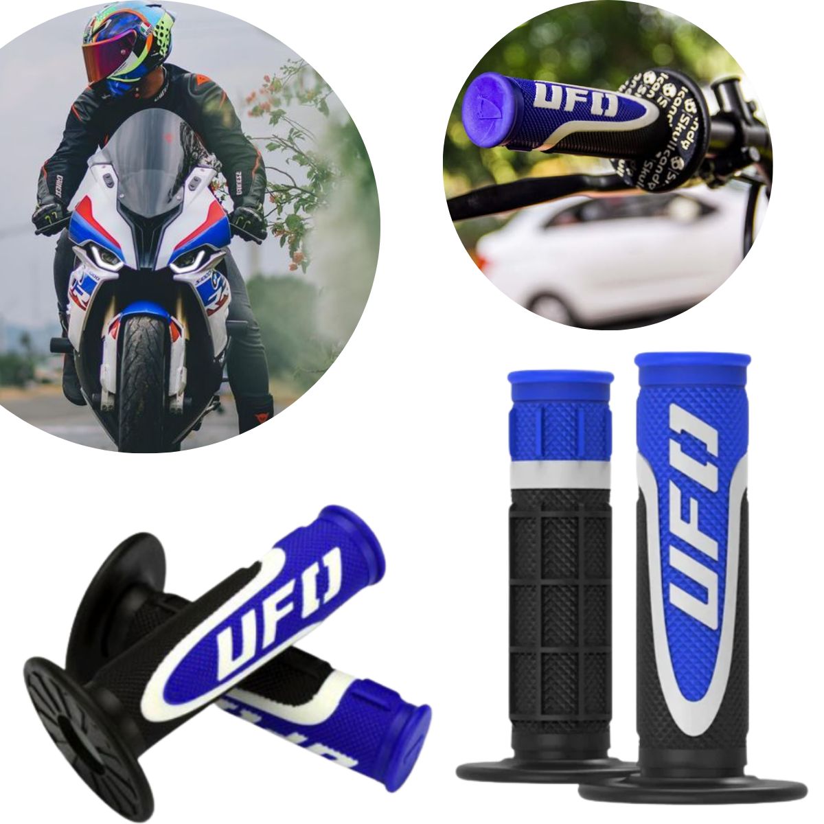 UFO - Grips mangos puños manillares ufo racing universal motos