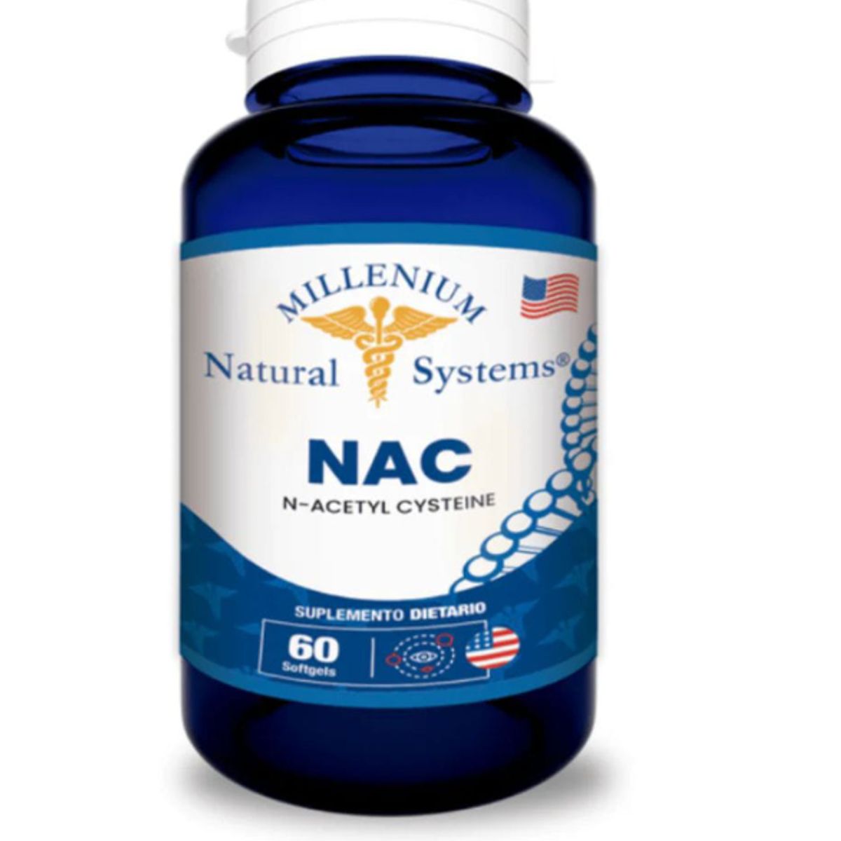NATURAL SYSTEM - N-ACETYL CYSTEINE X 60 CAPSULAS BLANDAS