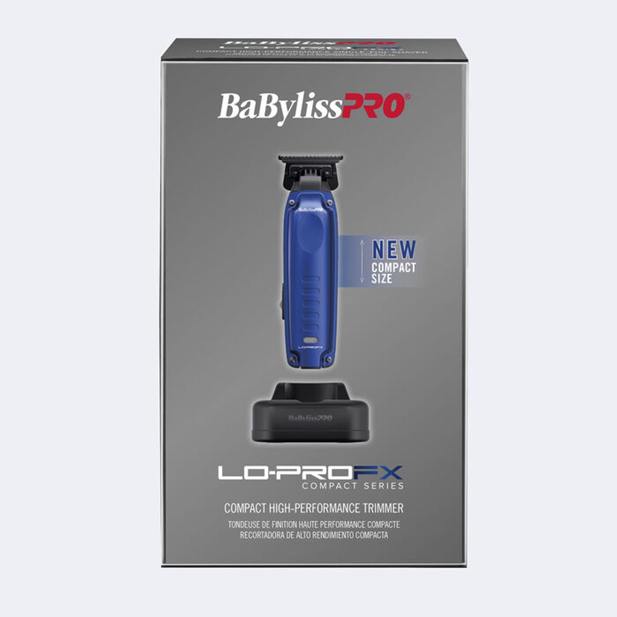 BABYLISS - Patillera Profesional BabylissPro Lo-Profx Campact Dark Blue