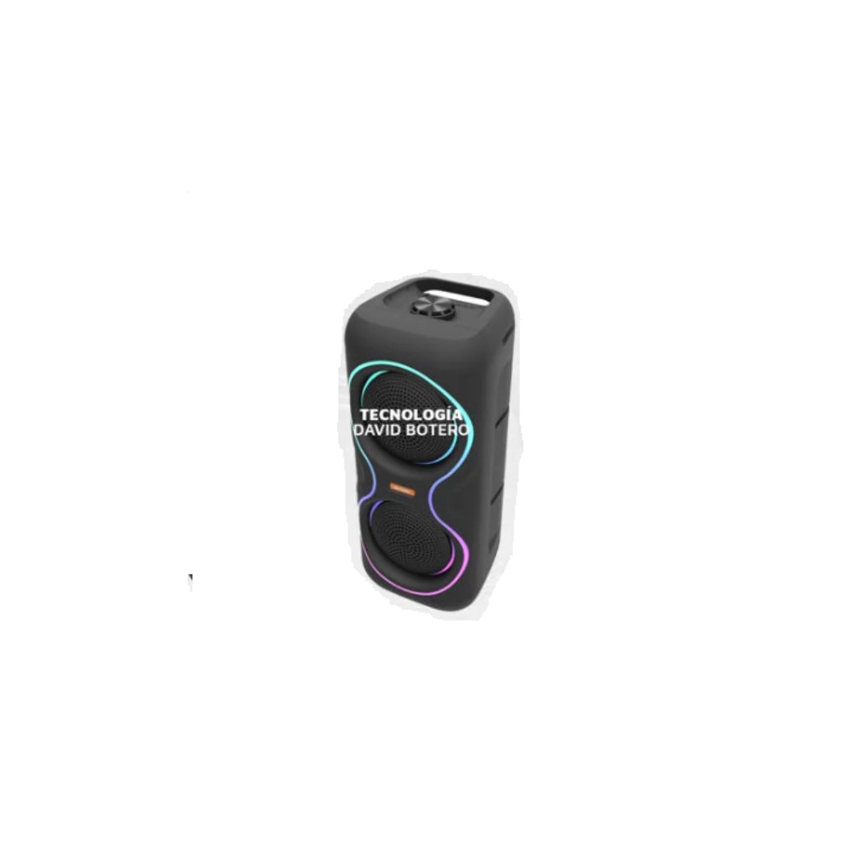GENERICO - Parlante cabina Bluetooth Portatil 8* 2 pulgadas MS-2040