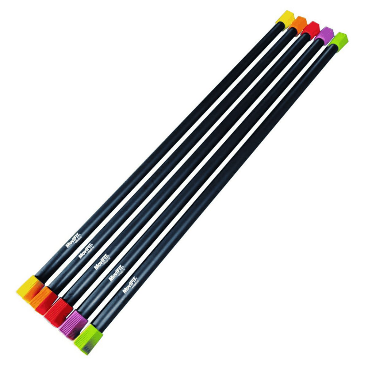 MOVIFIT - Bastón Body Bar 9 KG con Espuma Acolchada Yoga Pilates
