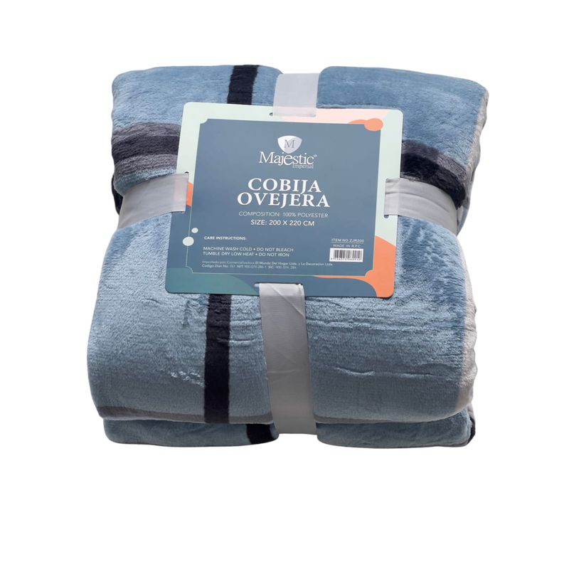 MAJESTIC IMPERIAL - Cobija Sherpa Ovejera DobleQueen 200x220 Cm