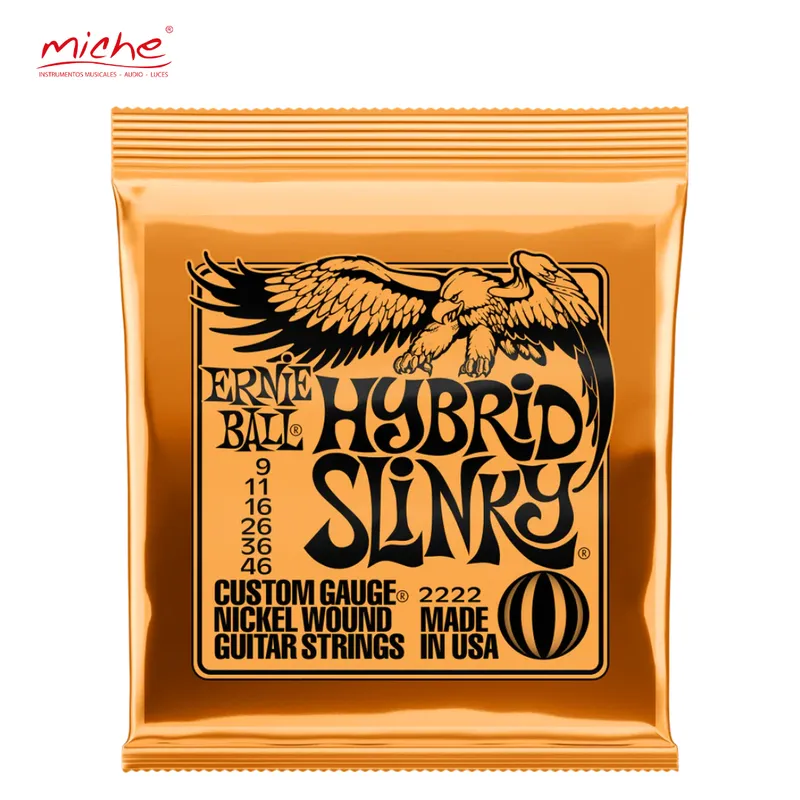 ERNIE BALL - CUERDAS ERNIE BALL HYBRID SLINKY NICKEL WOUND P02222 9-46