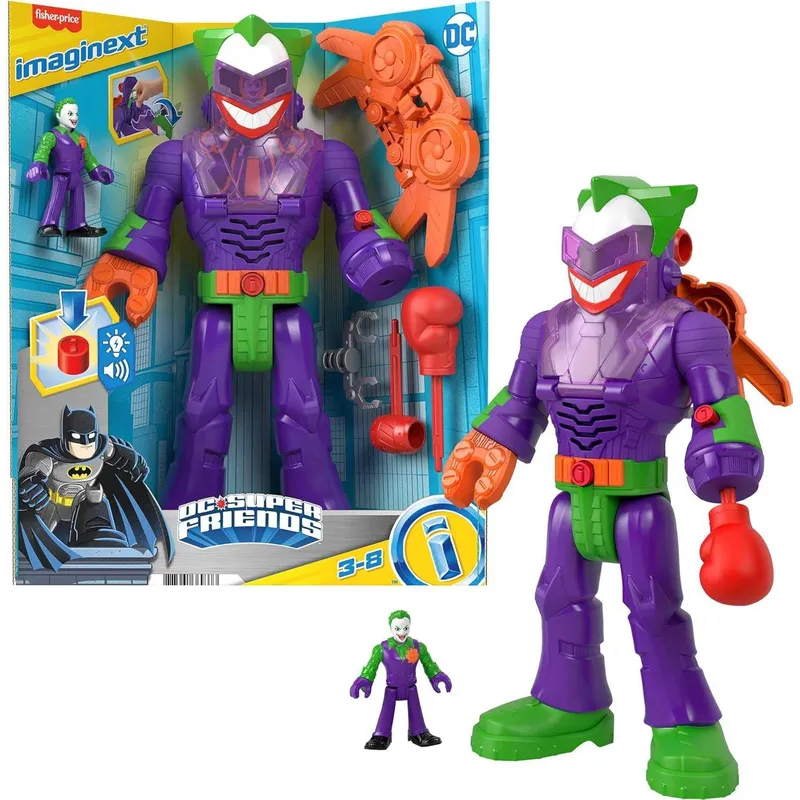 IMAGINEXT - Figura De Accion Imaginext Armadura Robotica Del Jokker