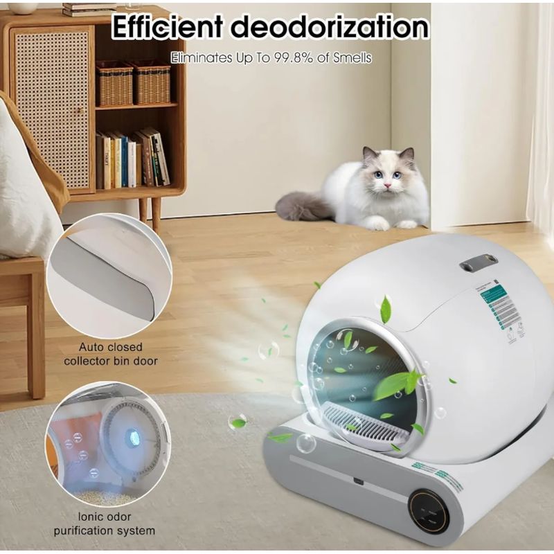ORIGINAL HEALTH - CASA ARENERO AUTOMATICO HE INTELIGENTE PARA GATOS Y REGALOS
