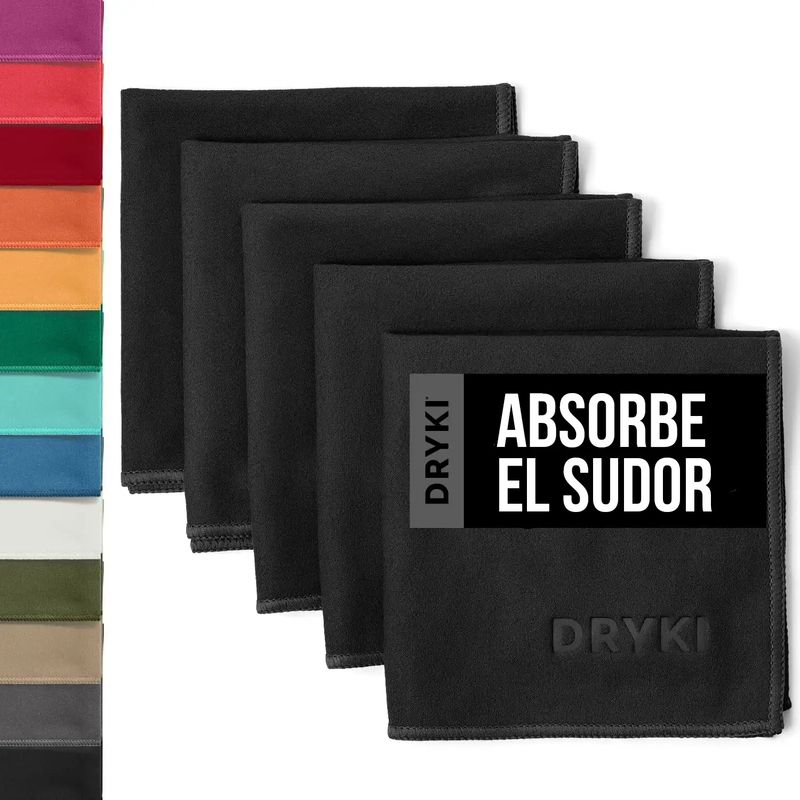 GENERICO - Toalla Microfibra Deportiva Sudor Gym Anti-olor Secado Rápido X5