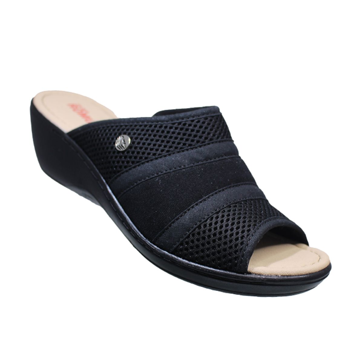 ROMULO - Sandalia Romulo Textil Tacón Corrido