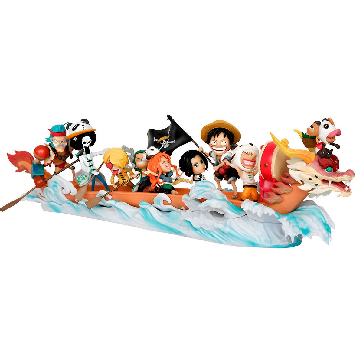 GENERICO - Figura Accion Coleccionable One Piece Barco Personajes
