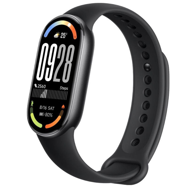 XIAOMI - Reloj Xiaomi Smart Band 10 Negra - Versión Global.