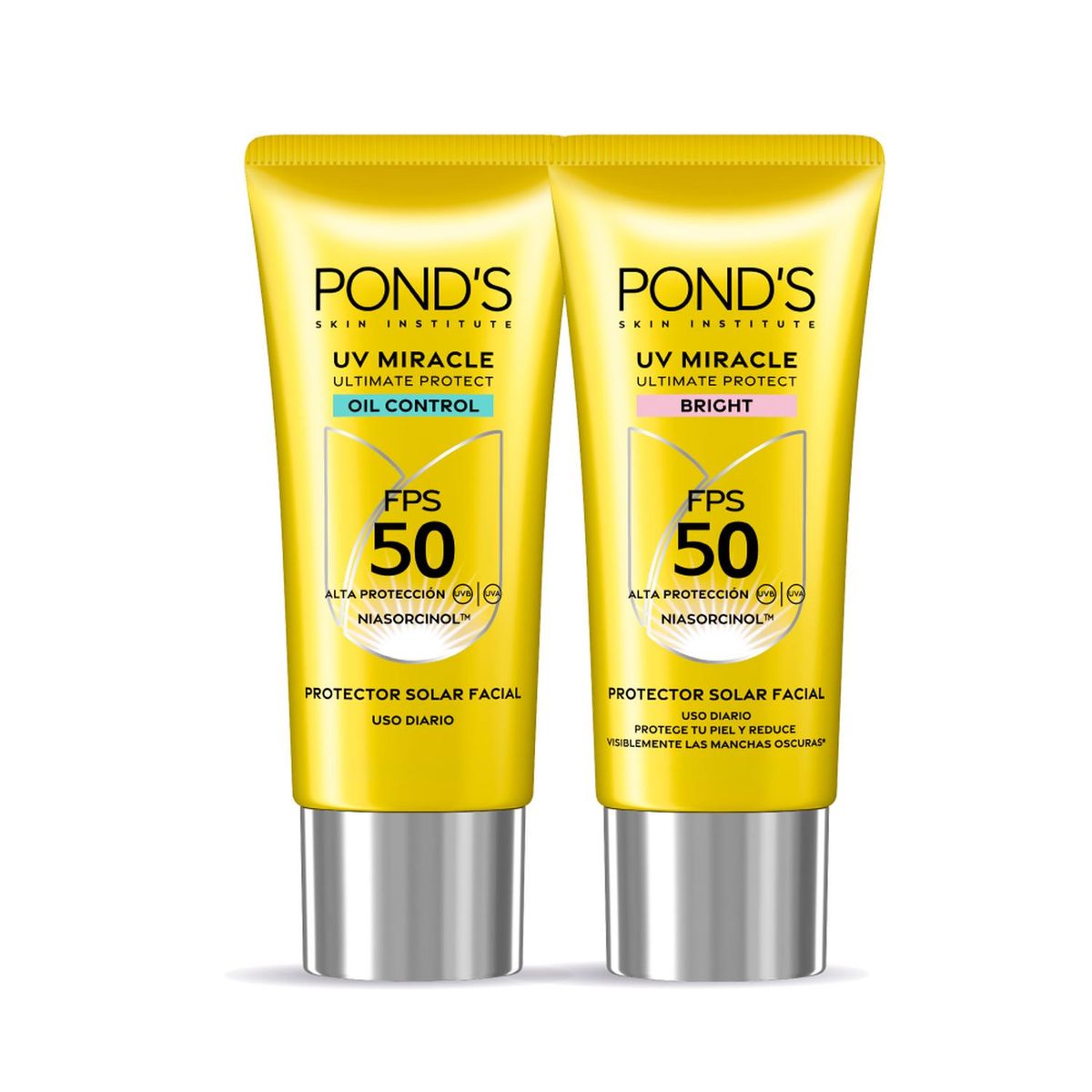 PONDS - Protector Solar Ponds OIL CONTROL Y BRIGHT X2 40g c/u