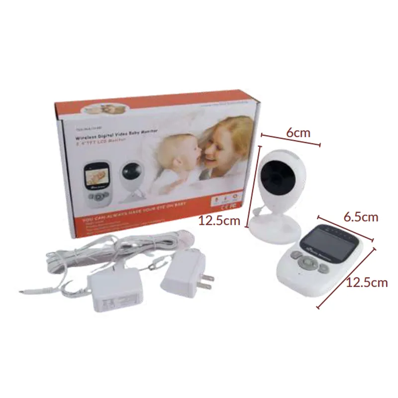 AMERICAN GENERICS - Monitor de Bebé  Cámara con Pantalla LCD