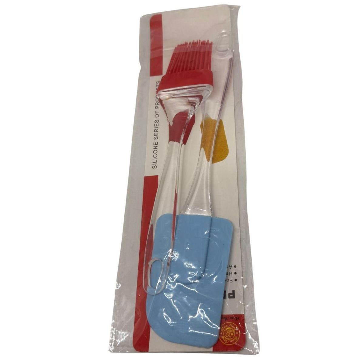 MAZUGI - Kit 1 Pincel Brocha De Silicona 1 Espátula Miserable Utensilios