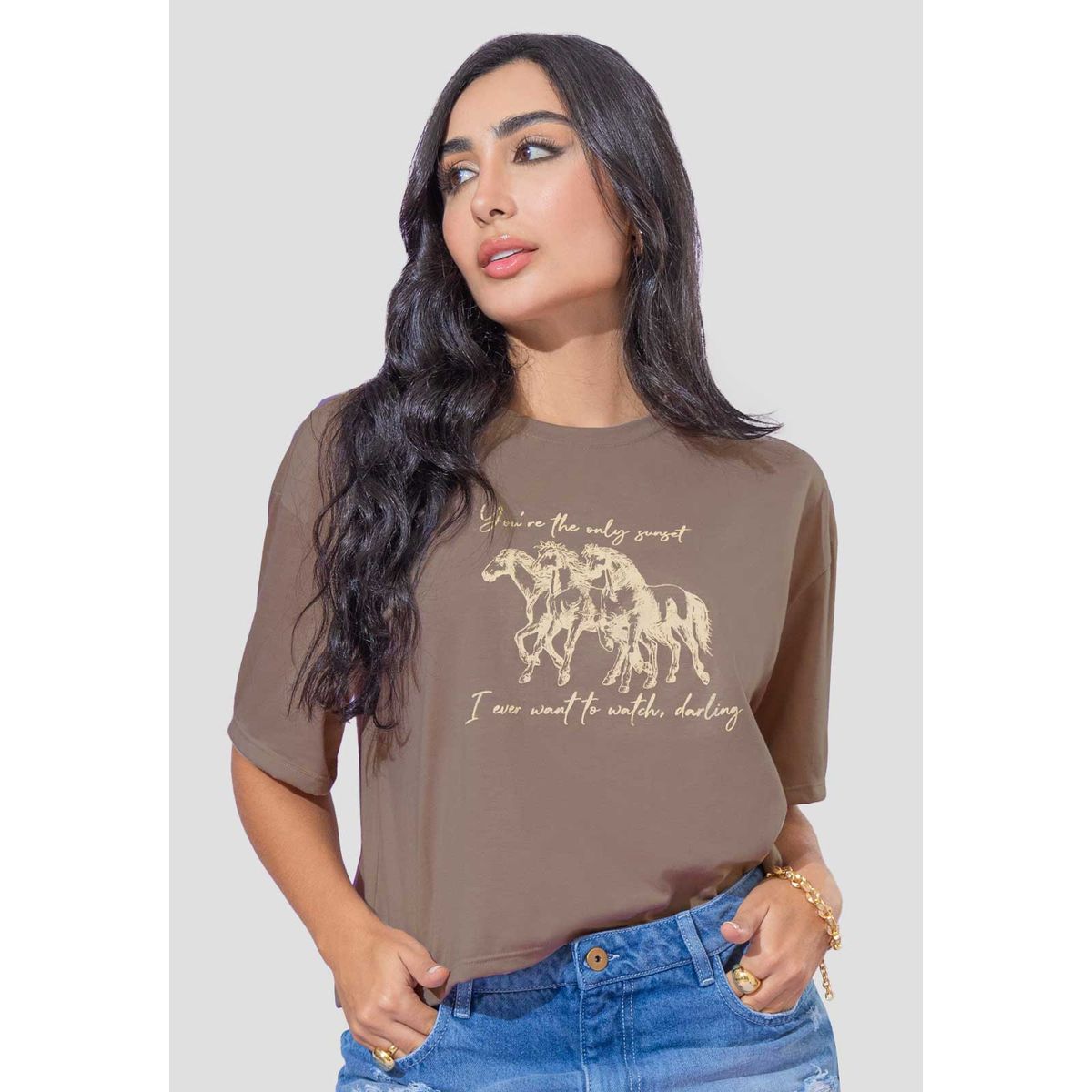 ATYPICAL - Camiseta Mujer Chocolate Atypical 111796