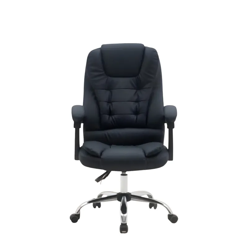HOMESALE - Silla Para Oficina sillón Gerencial Ecocuero Reclinable Altura Regulable