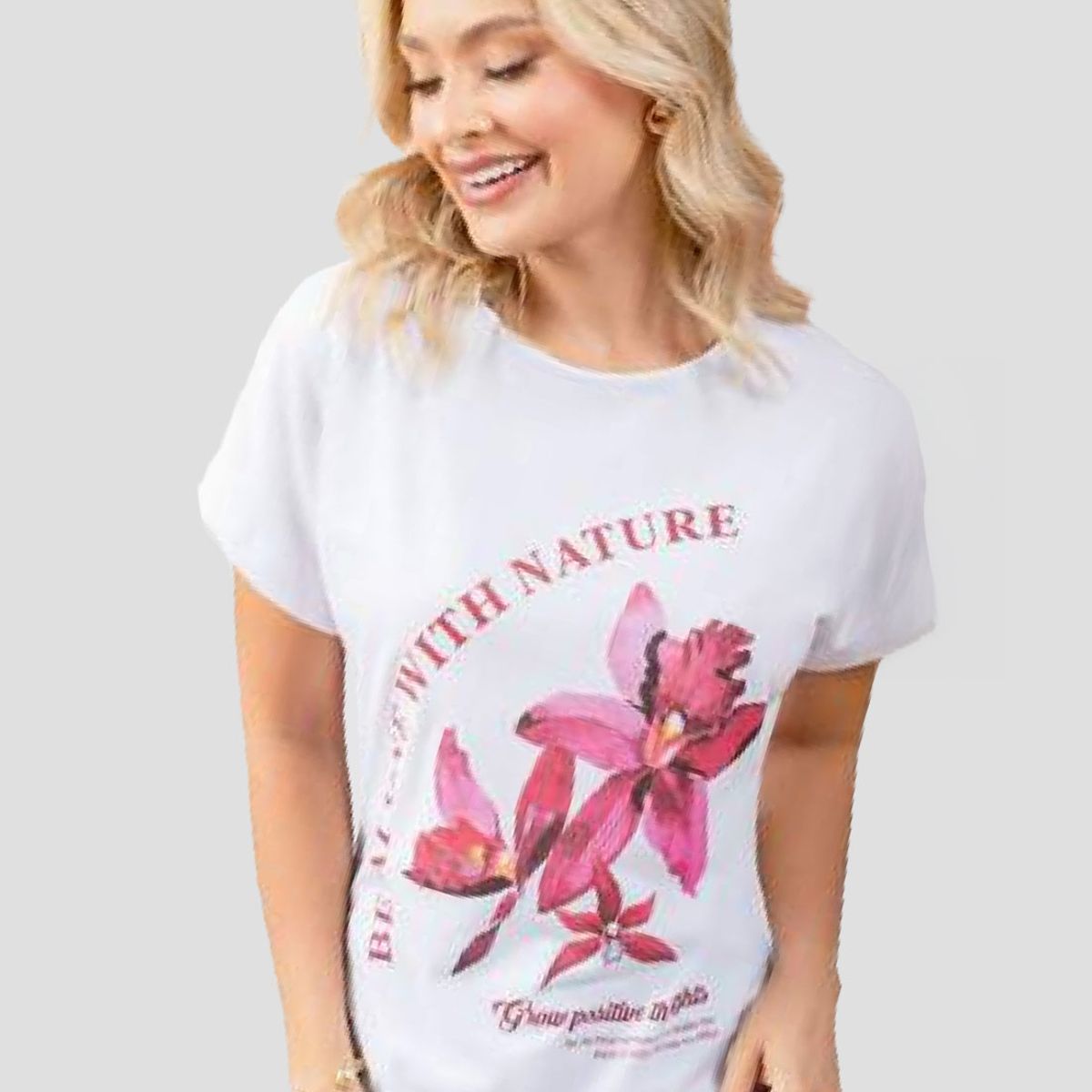 MARKETING PERSONAL - Camiseta Mujer Blanco Mp 111073