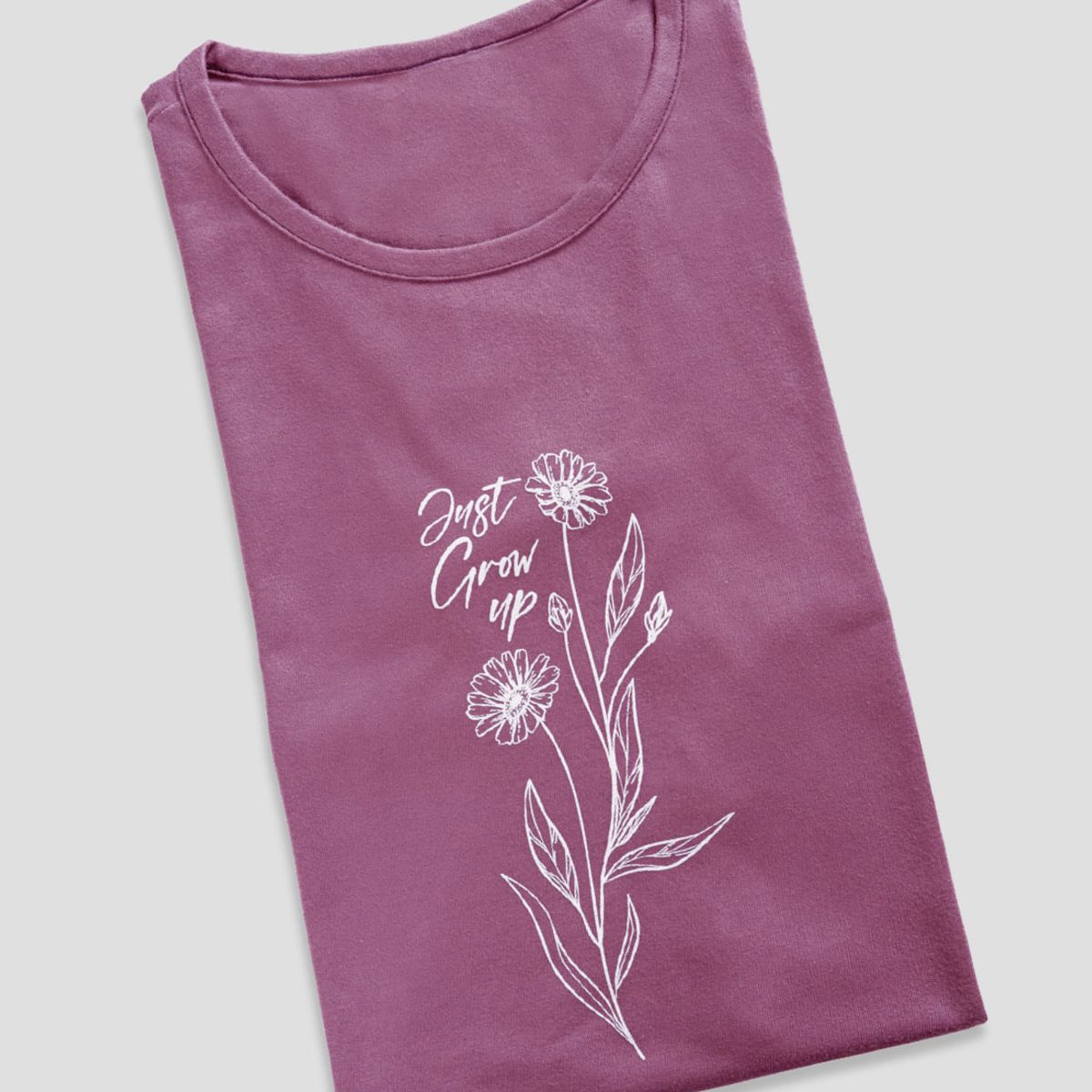 MARKETING PERSONAL - Camiseta Mujer Ciruela Mp 112214