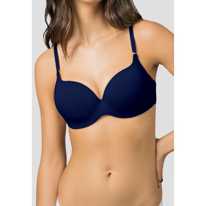 FORMAS INTIMAS - Brasier Mujer Azul Navy Fi 68884
