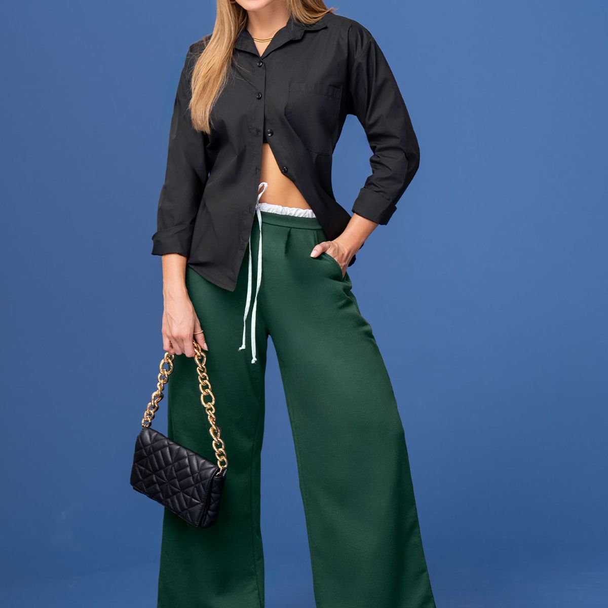 MARKETING PERSONAL - Camisa Mujer Negro Mp 110854