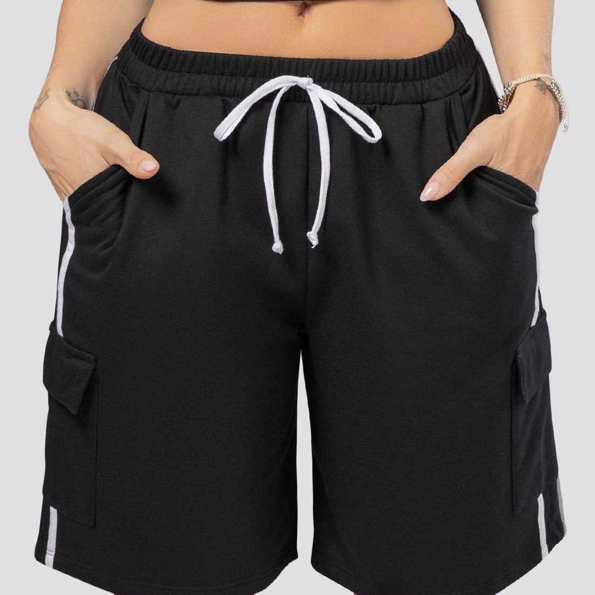 ATYPICAL - Bermuda Mujer Negro Atypical 111803