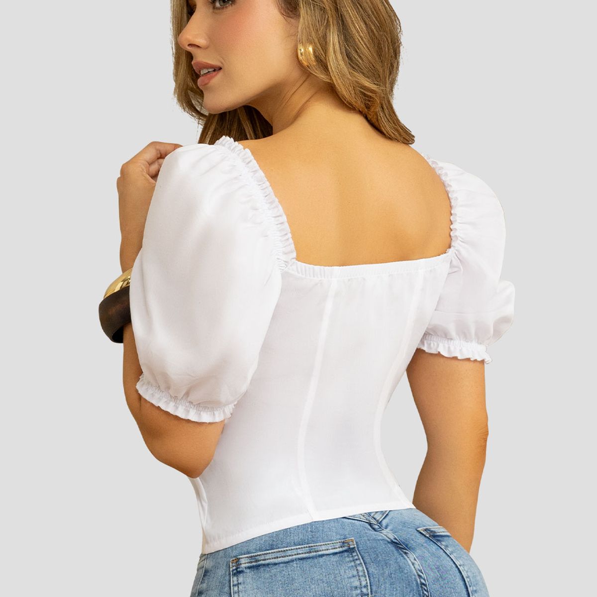 MARKETING PERSONAL - Blusa Mujer Blanco Mp 112042