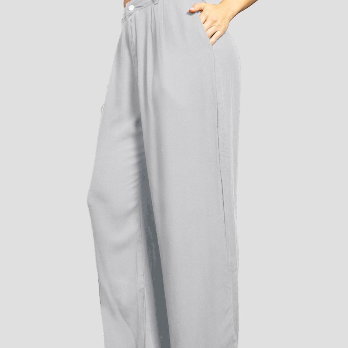 MARKETING PERSONAL - Pantalón Mujer Gris Claro Mp 112221