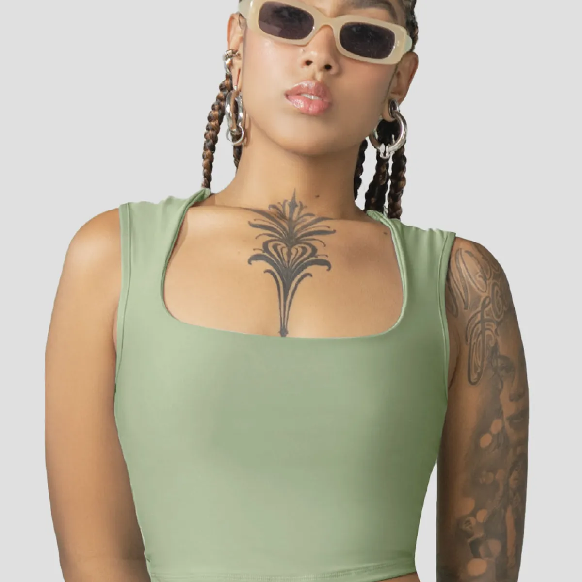 ATYPICAL - Blusa Mujer Verde Matcha Atypical 110159