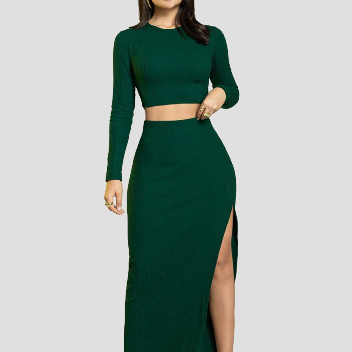 MARKETING PERSONAL - Conjunto Mujer Verde Pino Mp 105194