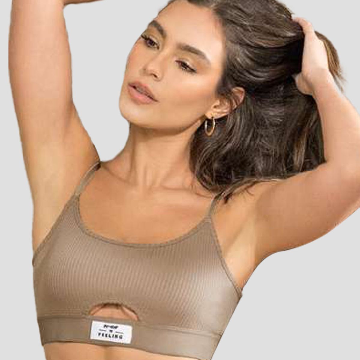 FORMAS INTIMAS - Top Mujer Café Pardo Fi 112105