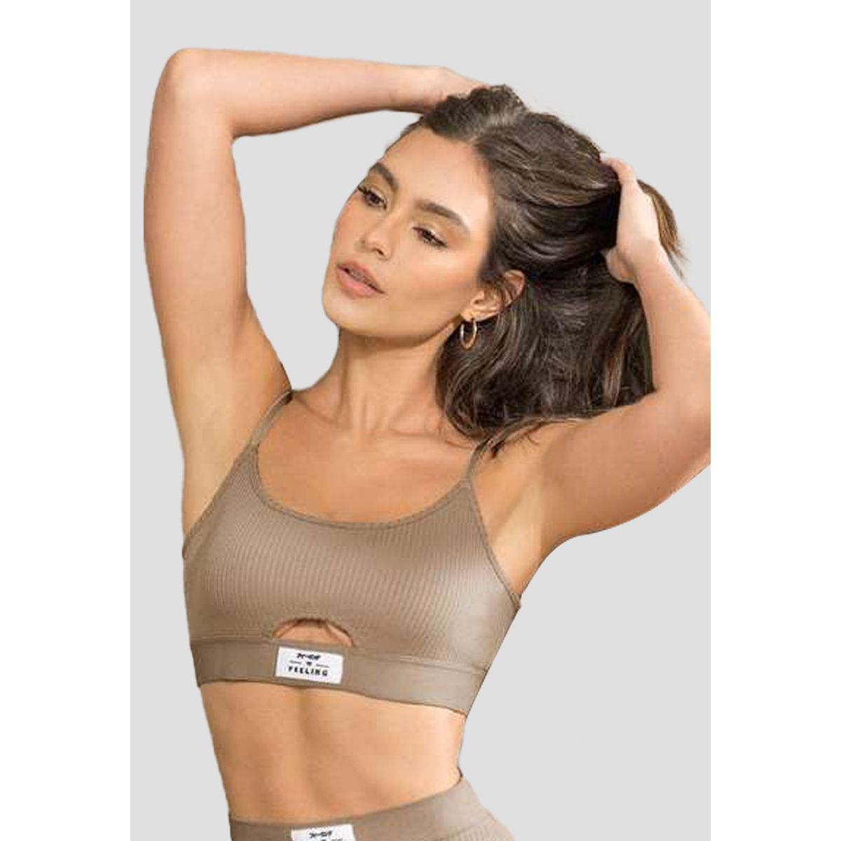 FORMAS INTIMAS - Top Mujer Café Pardo Fi 112105