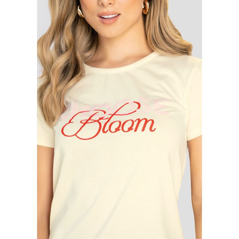 MARKETING PERSONAL - Camiseta Mujer Crema Mp 112216