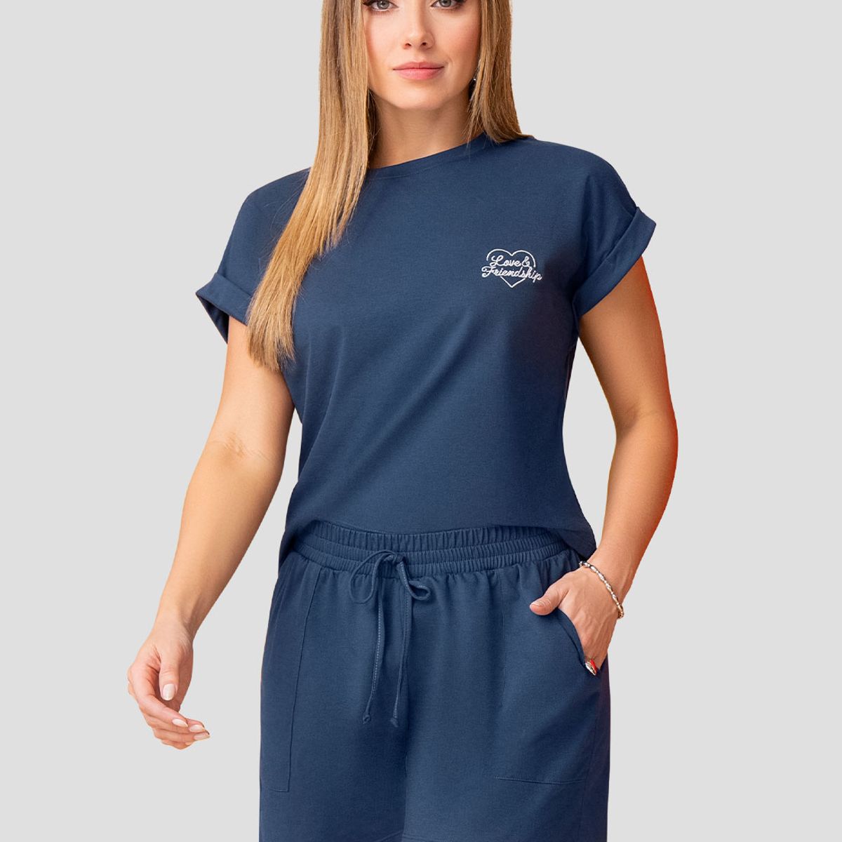MARKETING PERSONAL - Conjunto Mujer Azul Profundo Mp 112053